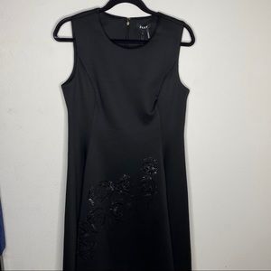 NWT DKNY Formal Black Dress Size 10